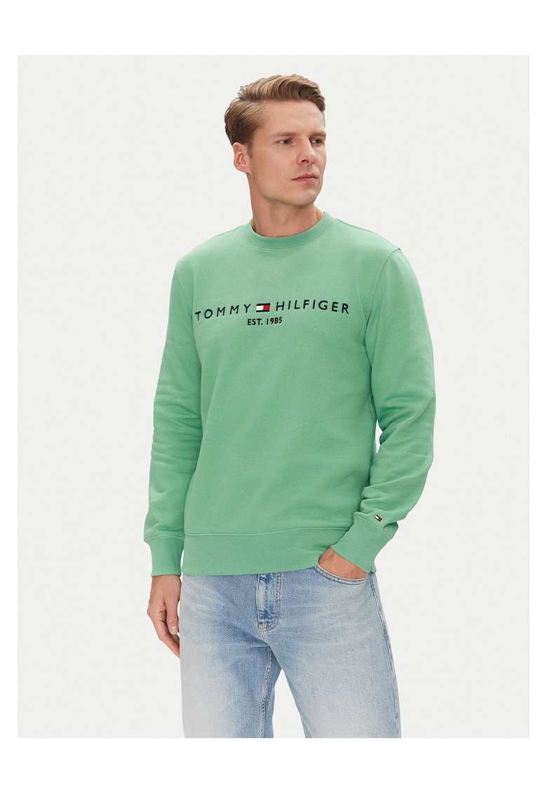 Hanorac simplu de barbati verde