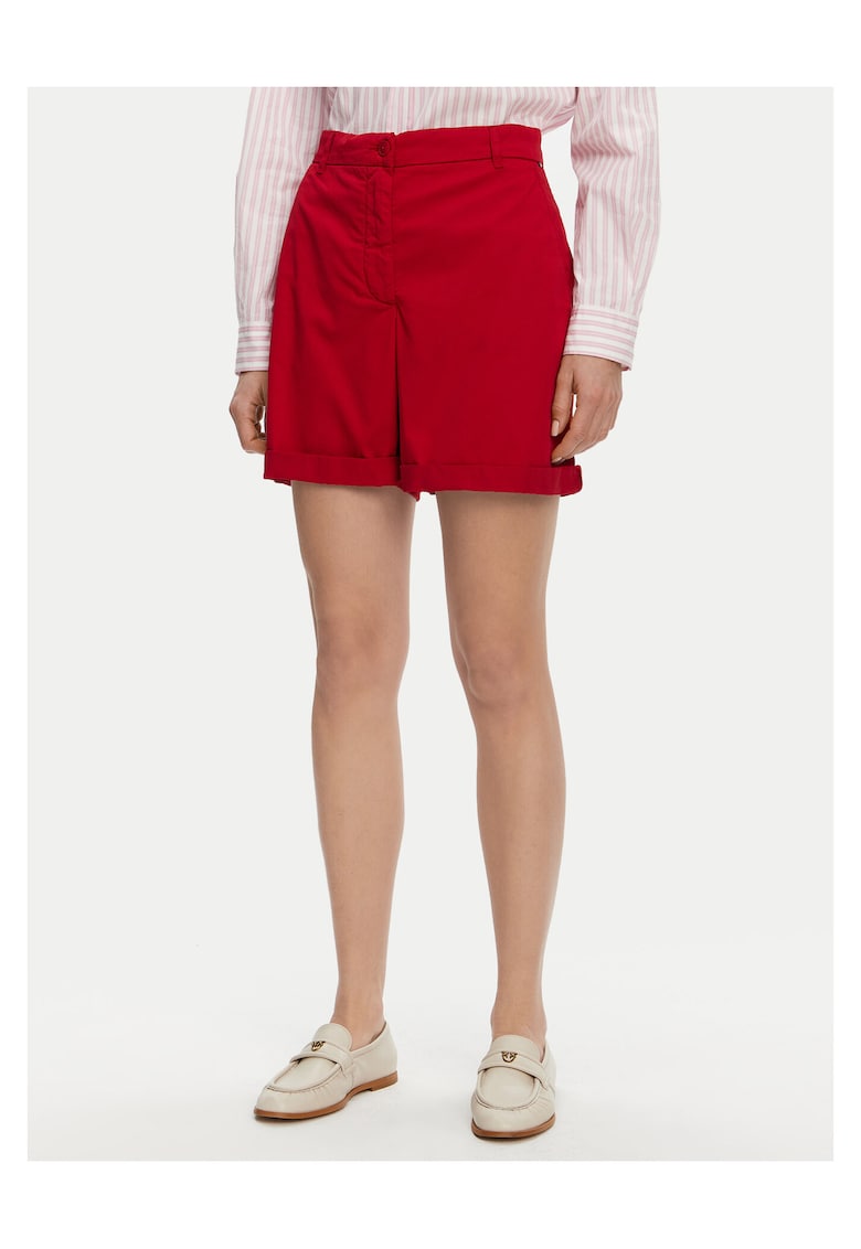 Pantaloni scurti dama - rosu