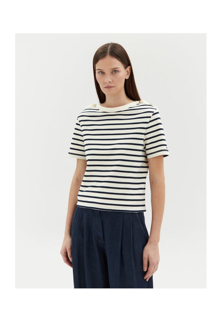 Tricou dama ecru -