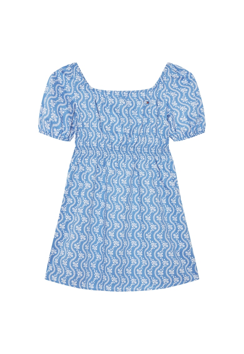 Rochie de vara fete albastru - alb