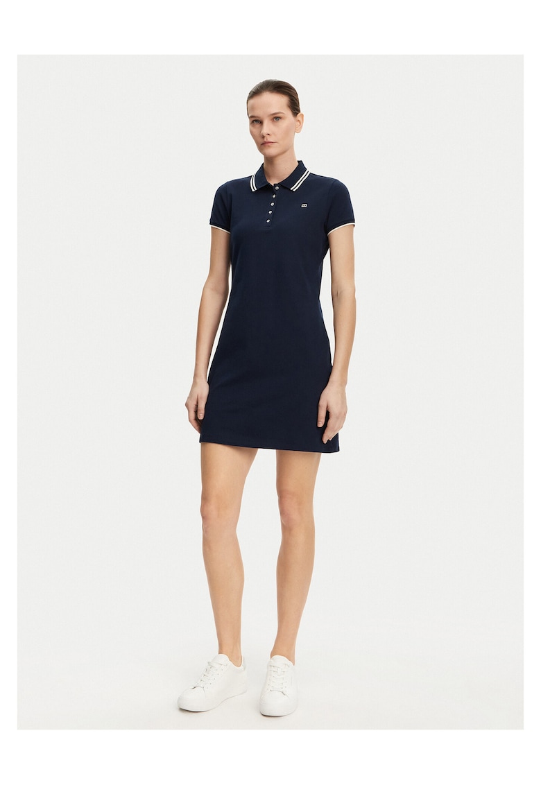 Rochie casual de dama bleumarin -