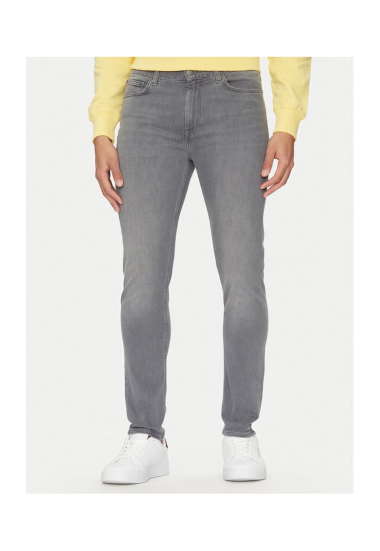 Blugi barbati gri deschis - denim -