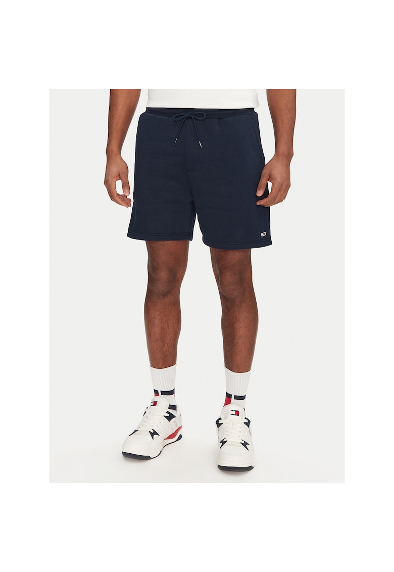 Pantaloni sport barbati bleumarin - material elastic -