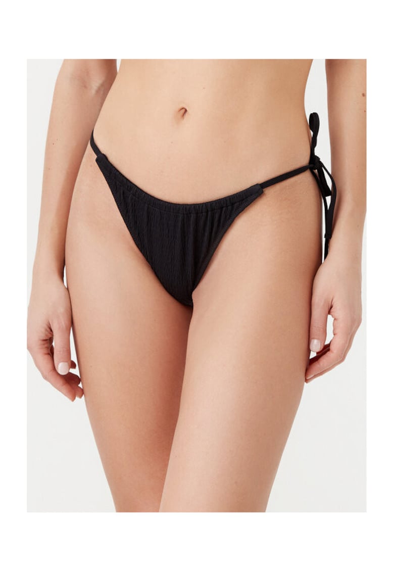 Slip de baie - negru - pentru femei -