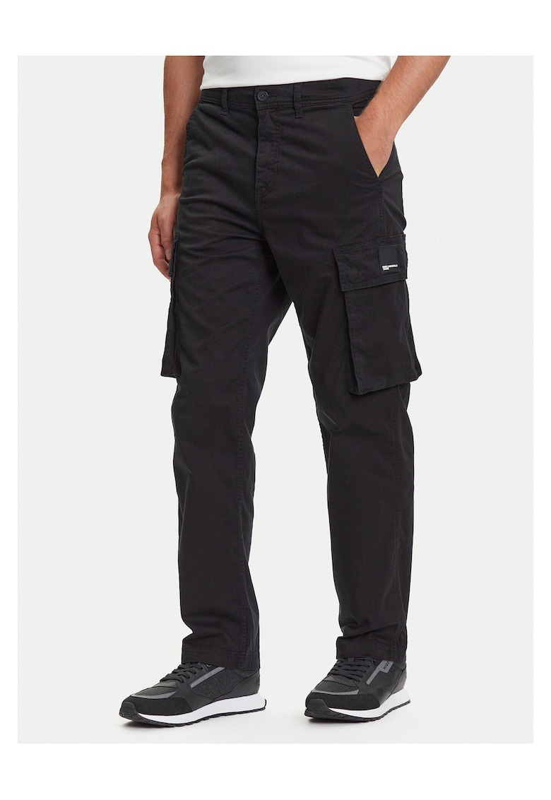 Pantaloni barbati - negru - material denim