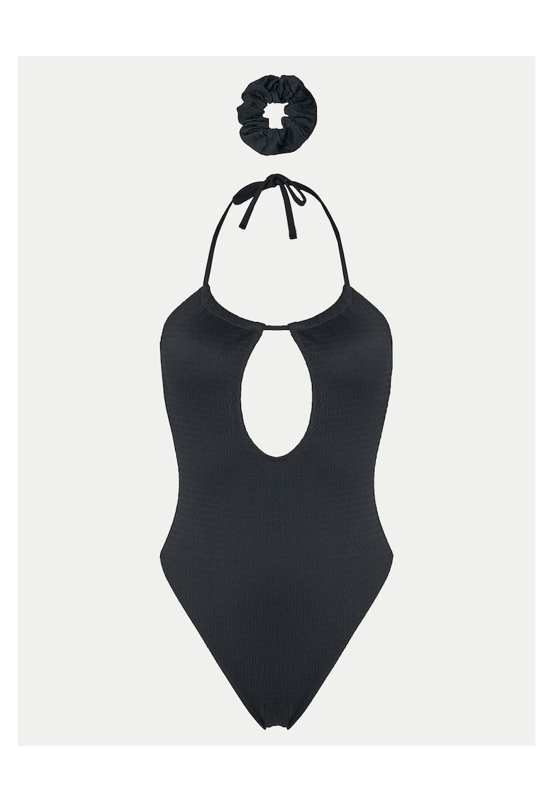 Costum de baie dama negru - intreg