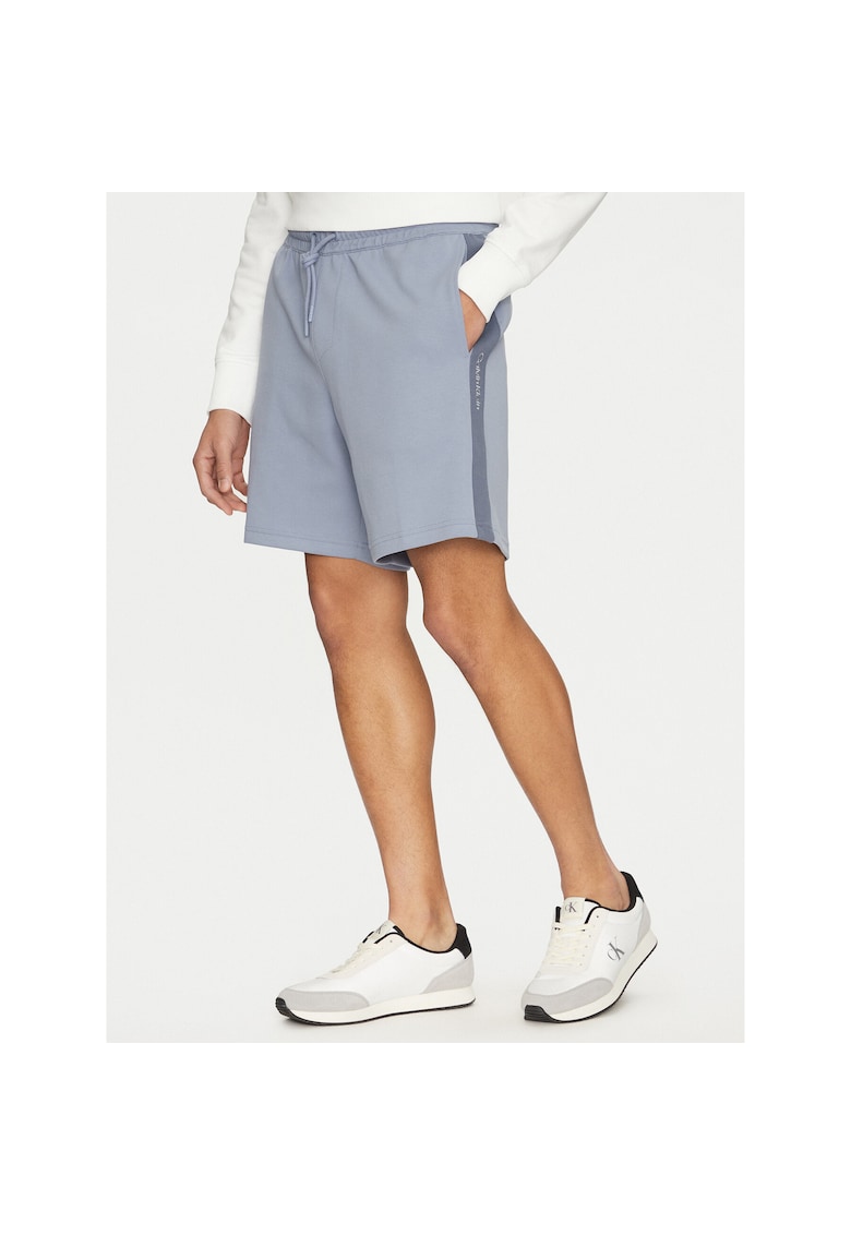 Pantaloni sport barbati albastru -
