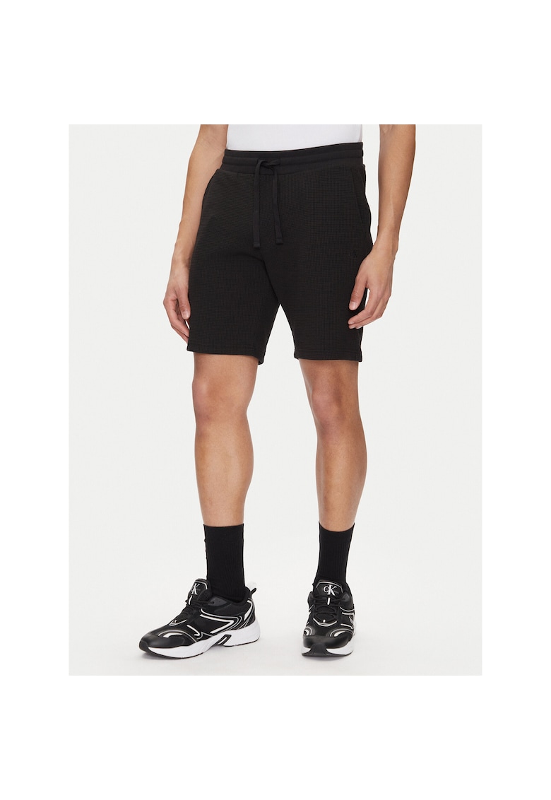 Pantaloni sport scurti barbati negru