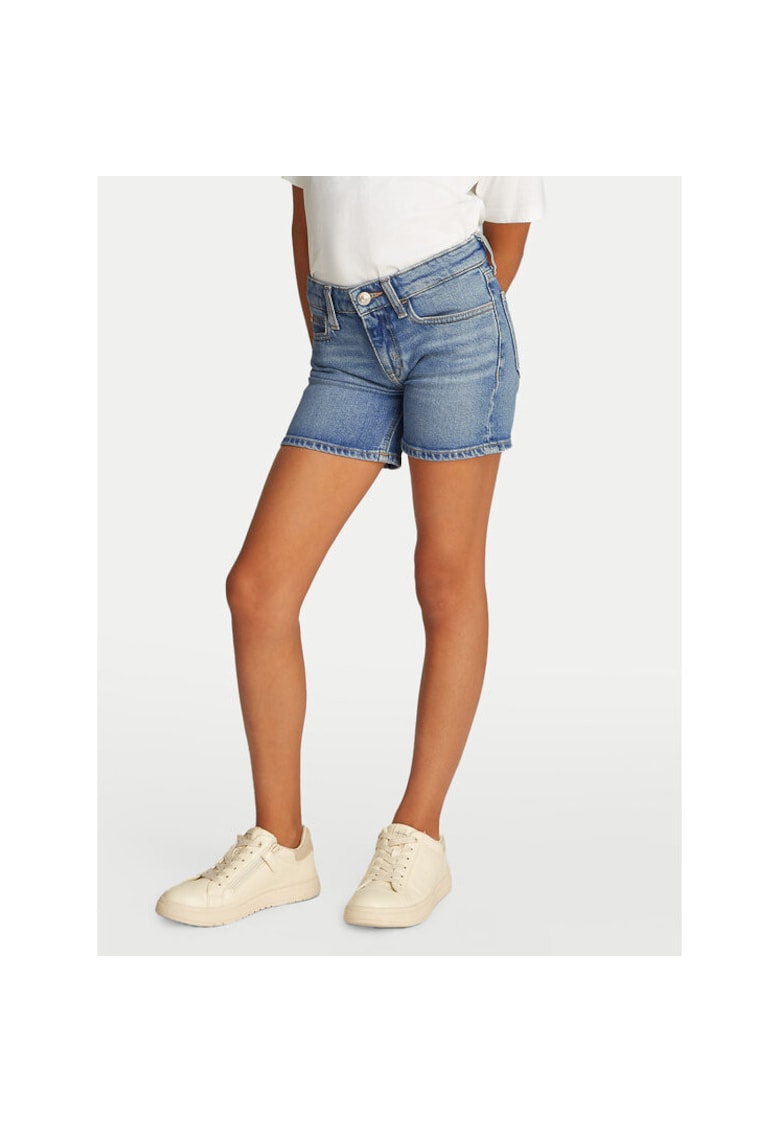 Pantaloni scurti copii - denim - albastru