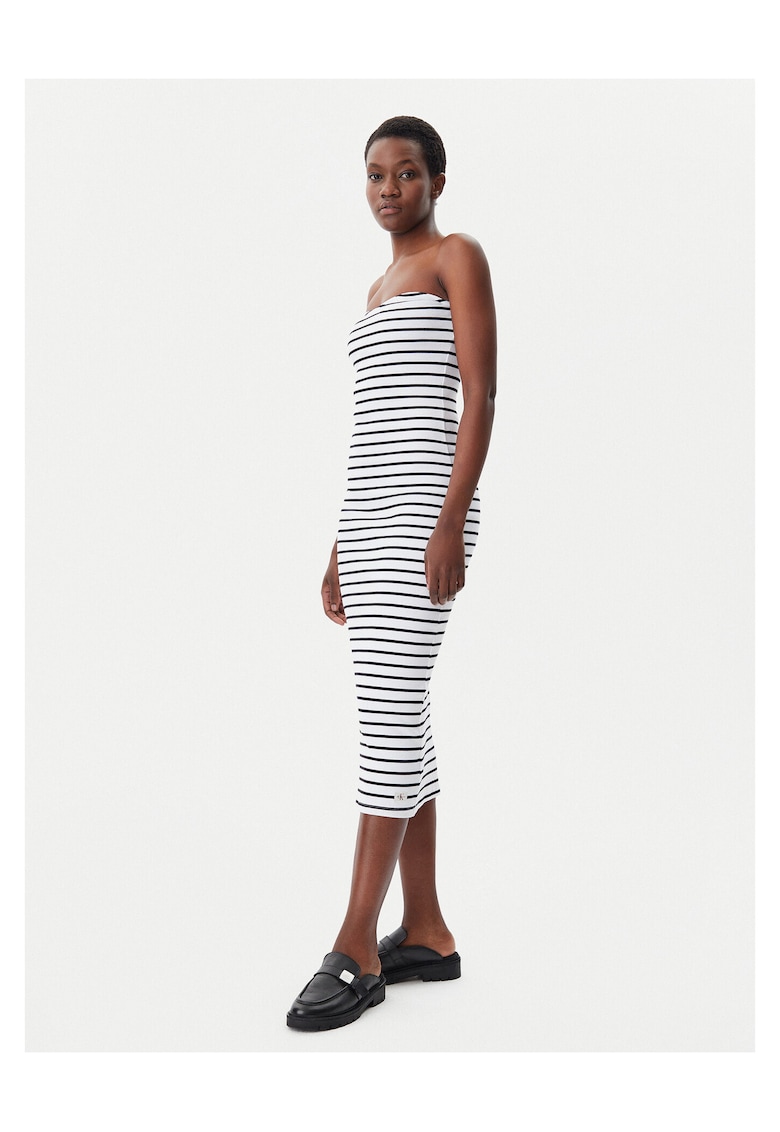 Rochie de vara dama alb - din material usor