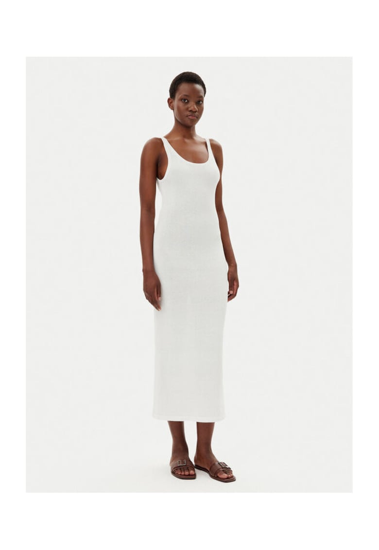 Rochie de vara - alba - 100% bumbac
