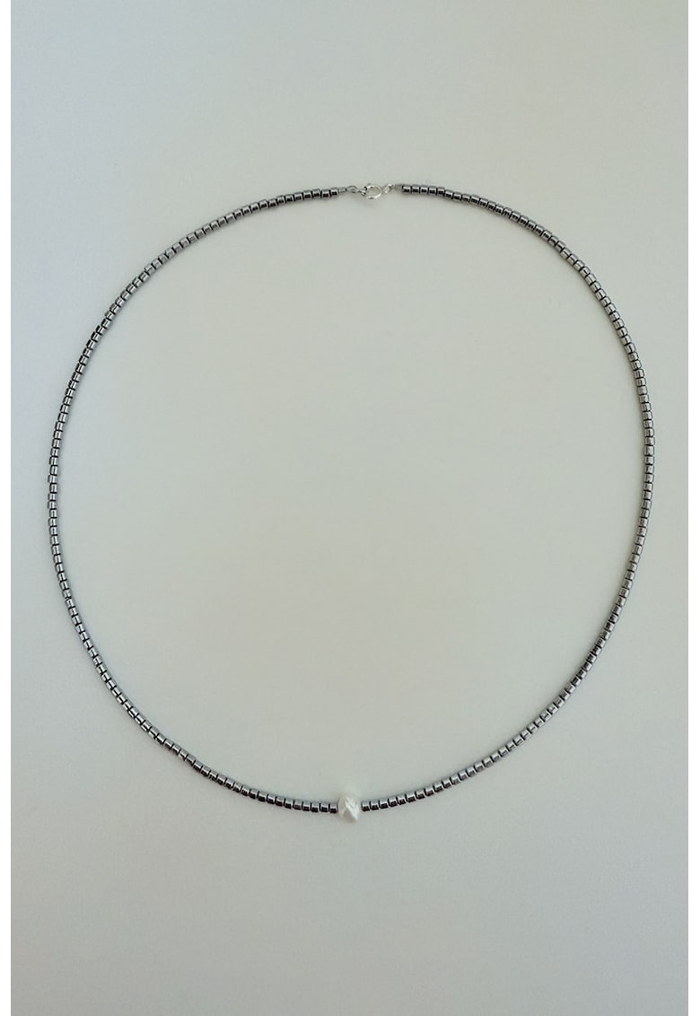 Colier din argint veritabil 925 cu perla de cultura