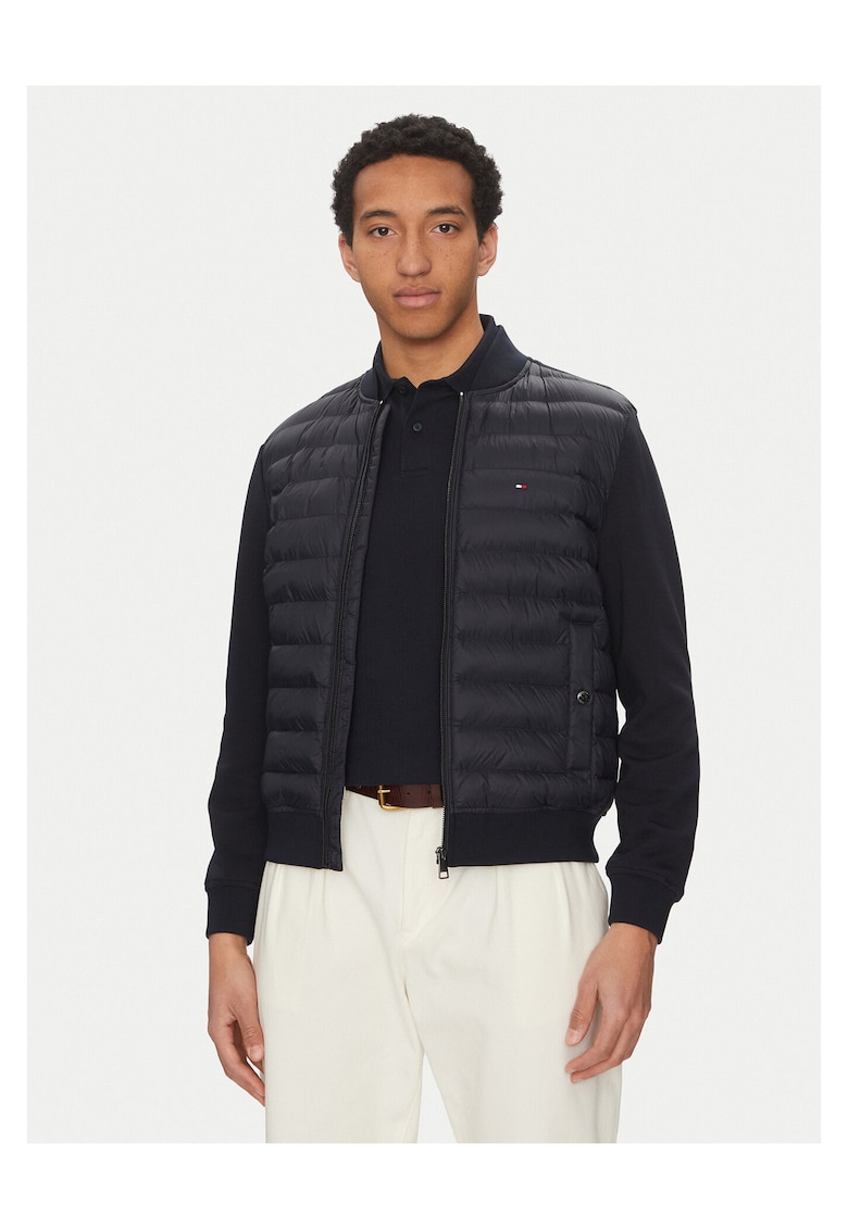 Geaca bomber stil barbatesc - bleumarin