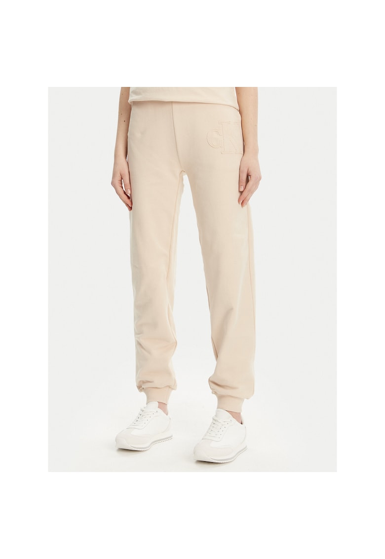 Pantaloni de trening bej