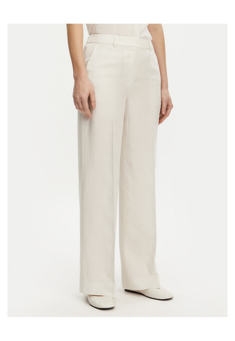 Pantaloni eleganti pentru dama Palazzo - bej