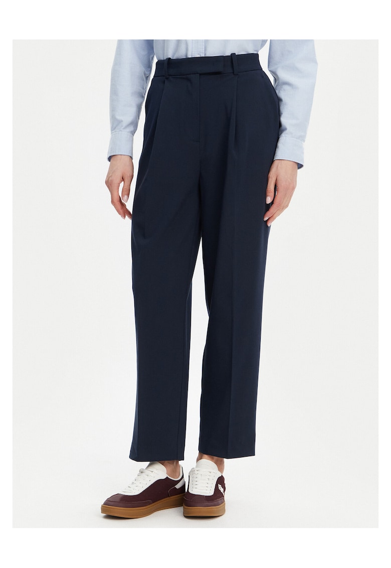 Pantaloni eleganti pentru dama - bleumarin