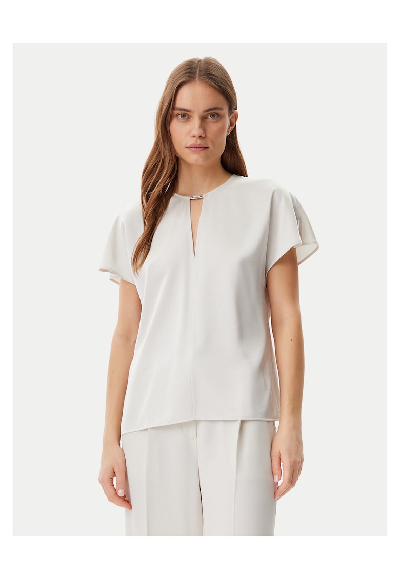 Bluza dama gri - maneci scurte