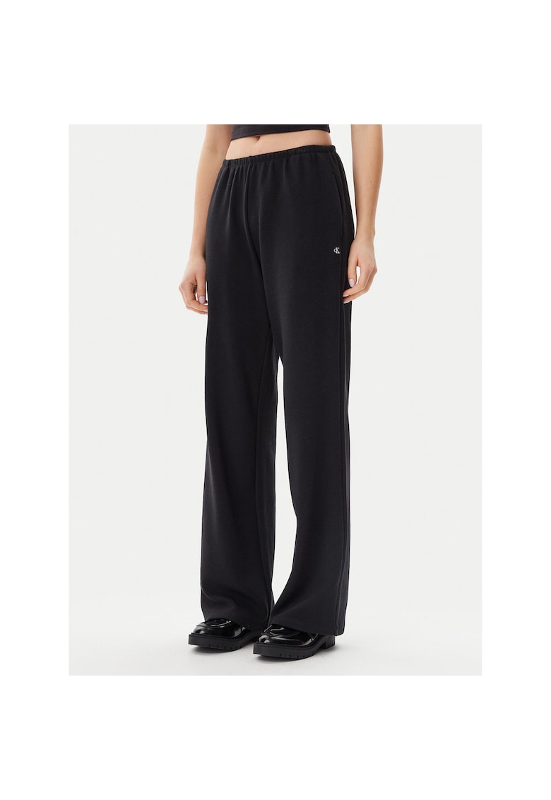 Pantaloni de trening pentru femei negru -