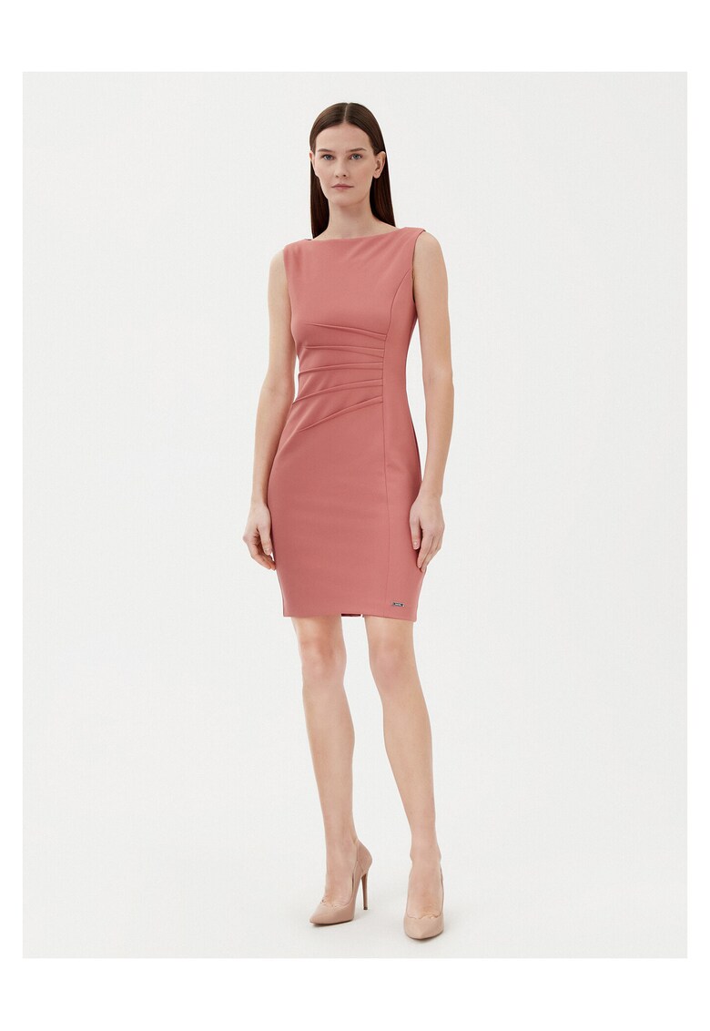 Rochie de cocktail dama roz