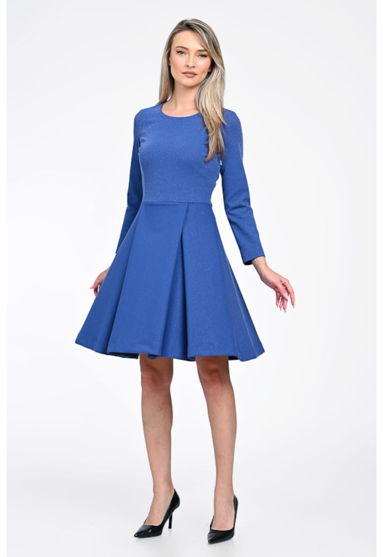 Rochie eleganta stralucitoare cu pliuri Ofelia