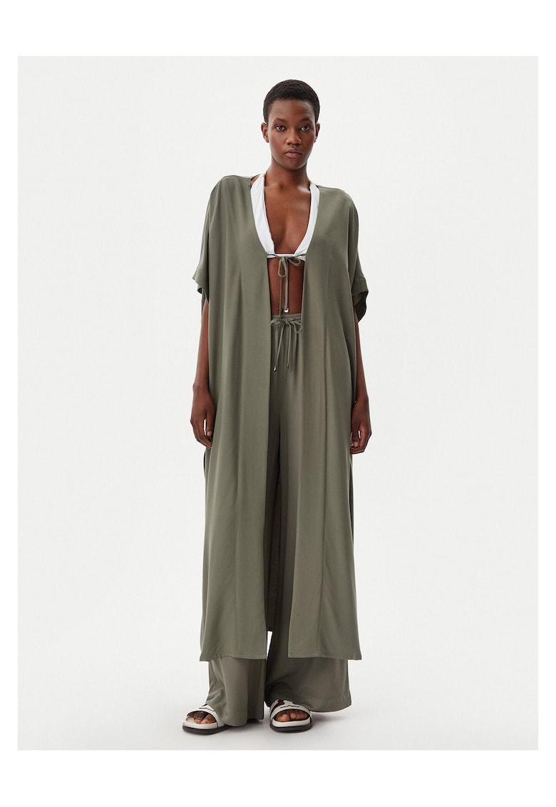Cardigan dama verde - usor