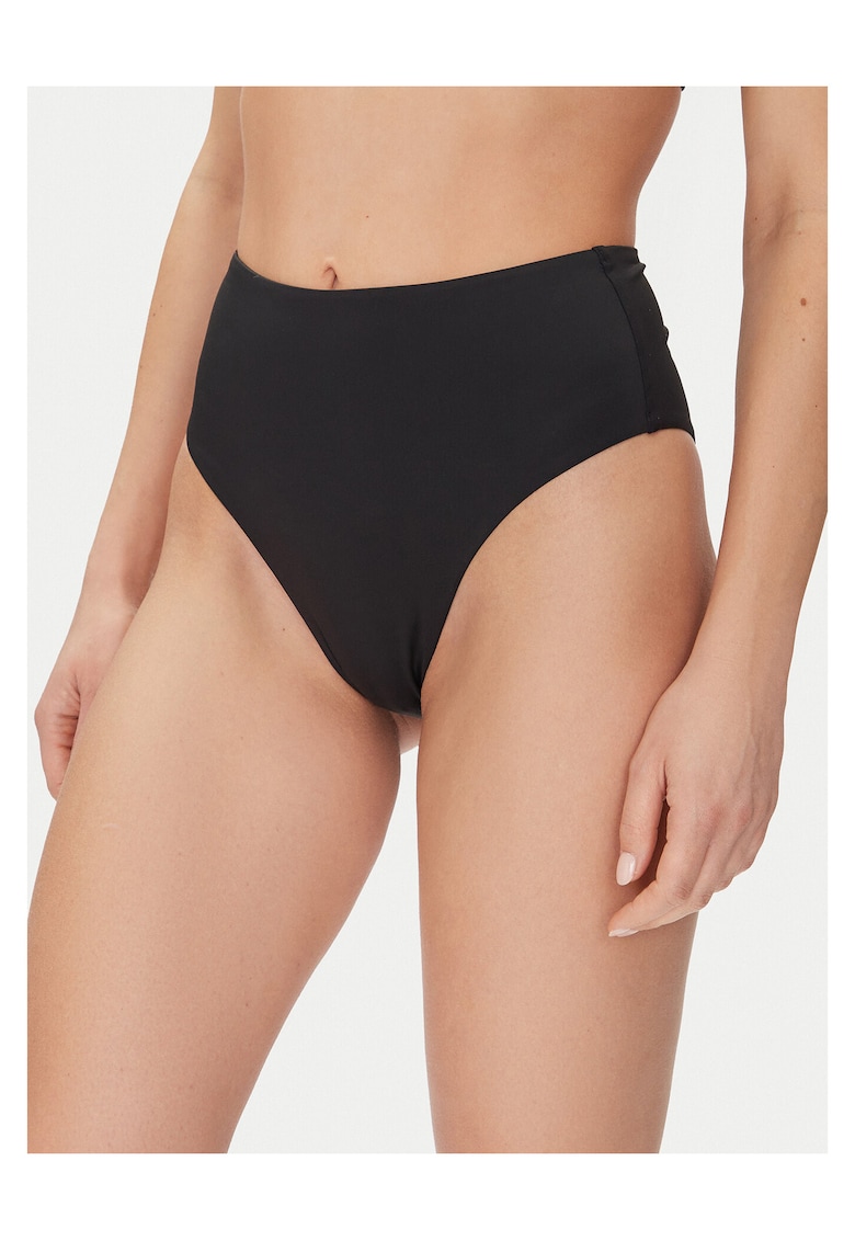 Slip de baie bikini dama negru - elastic