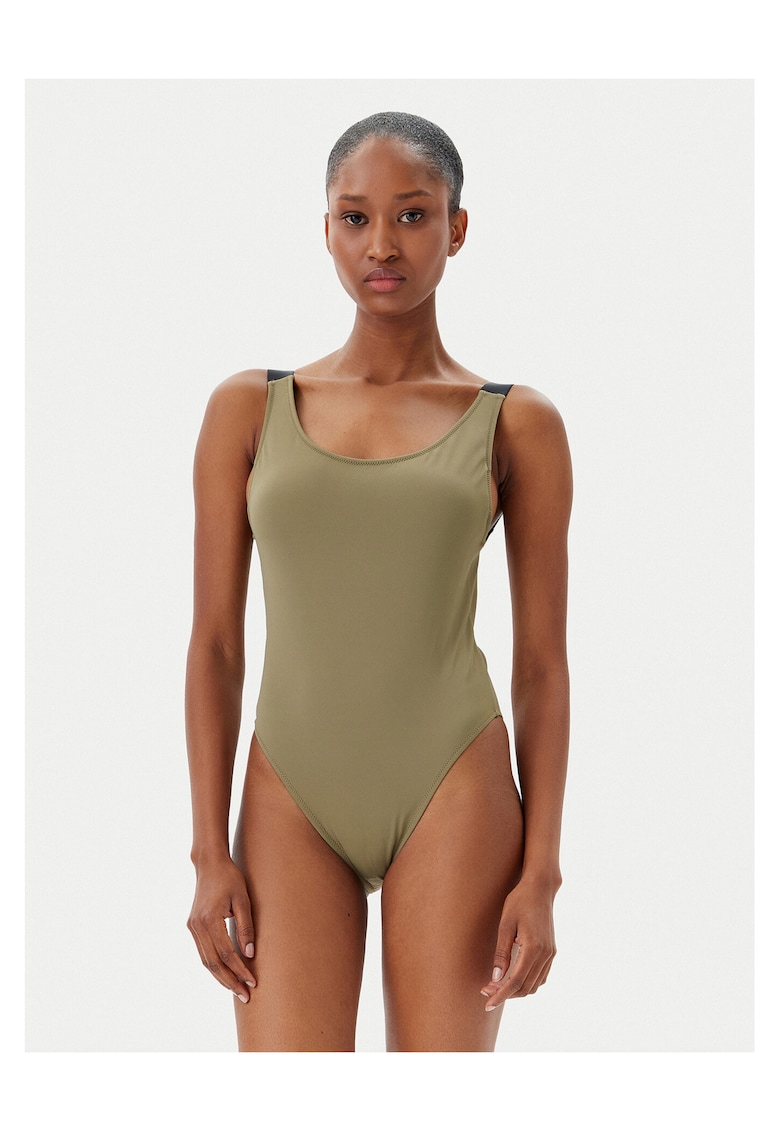 Costum de baie dama verde inchis