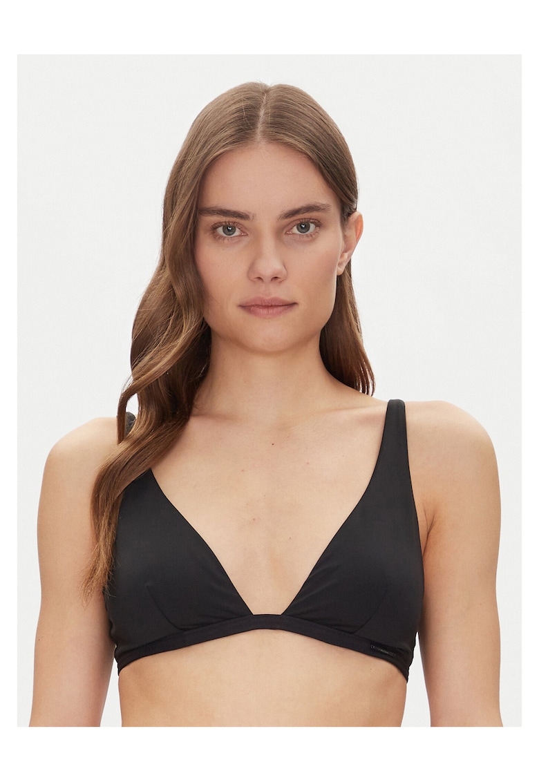Sutien de baie dama - negru - simplu