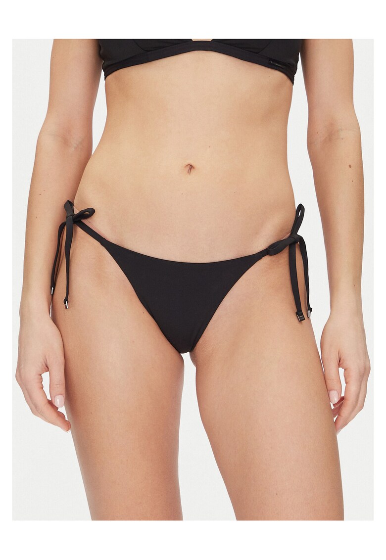 Slip de baie dama - negru - stil simplu