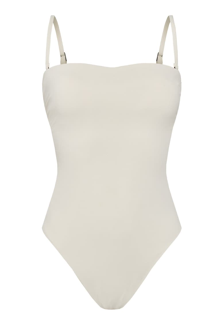 Costum de baie dama bej - elastic