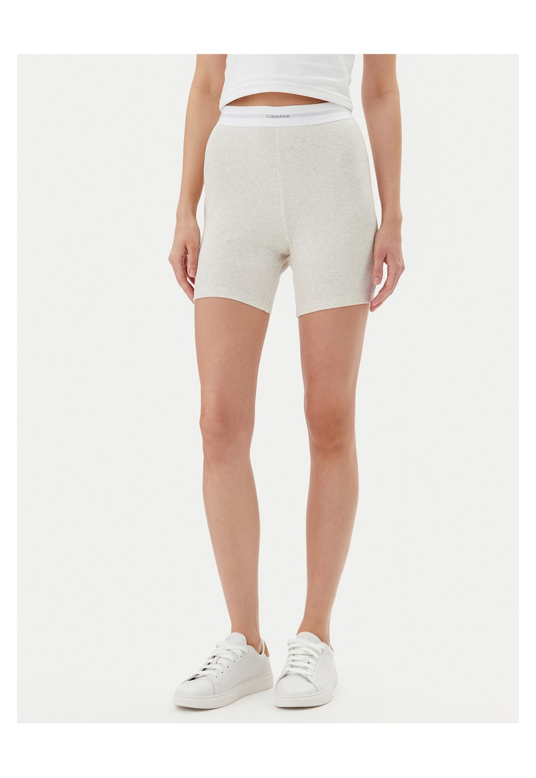 Pantaloni scurti de pijama dama bej