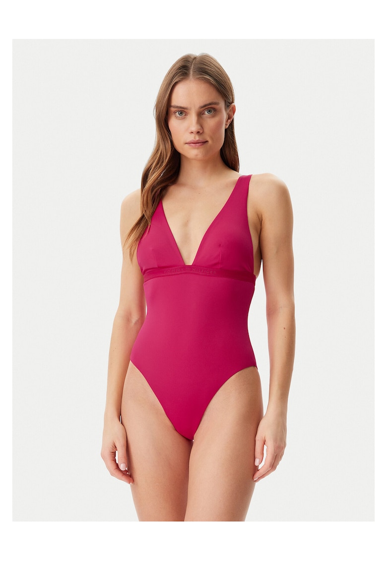 Costum de baie dama roz