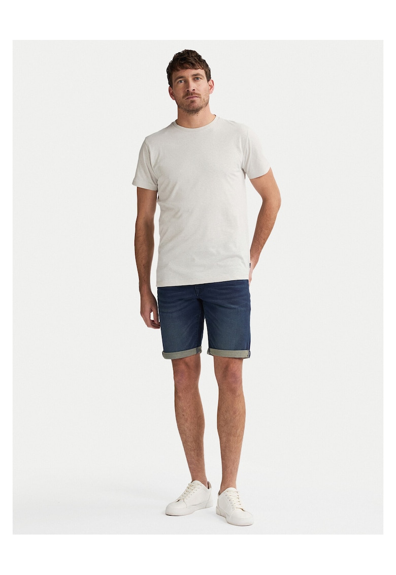Pantaloni scurti pentru barbati - bleumarin - denim