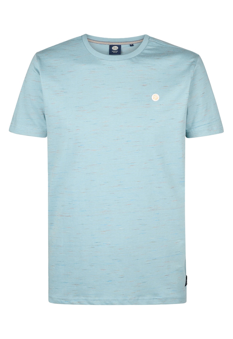 Tricou barbati bumbac - culoare albastru