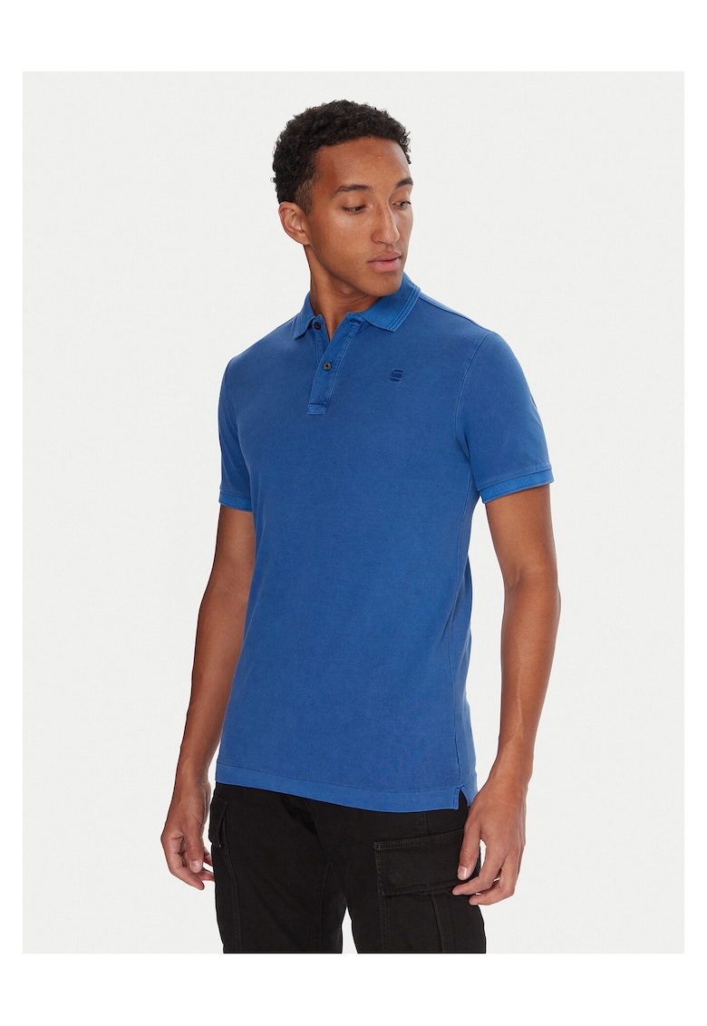 Tricou barbati albastru - 100% bumbac