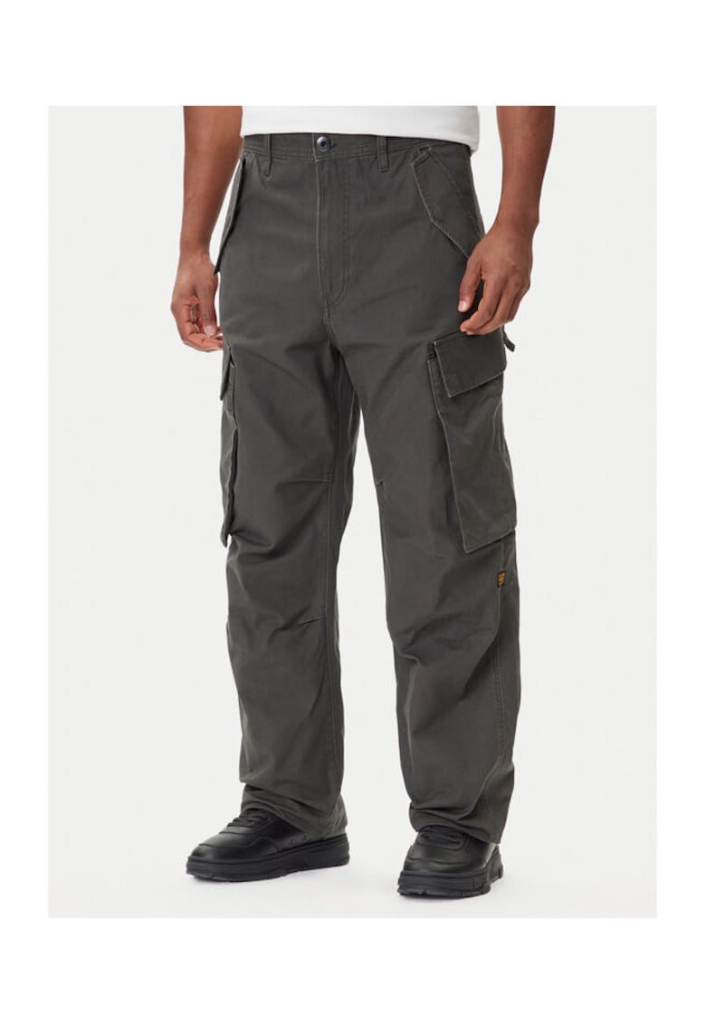 Pantaloni barbati - gri - material denim