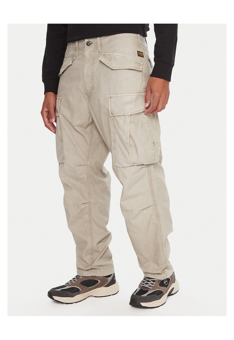 Pantaloni barbati G-Star Raw - bej - stofa -