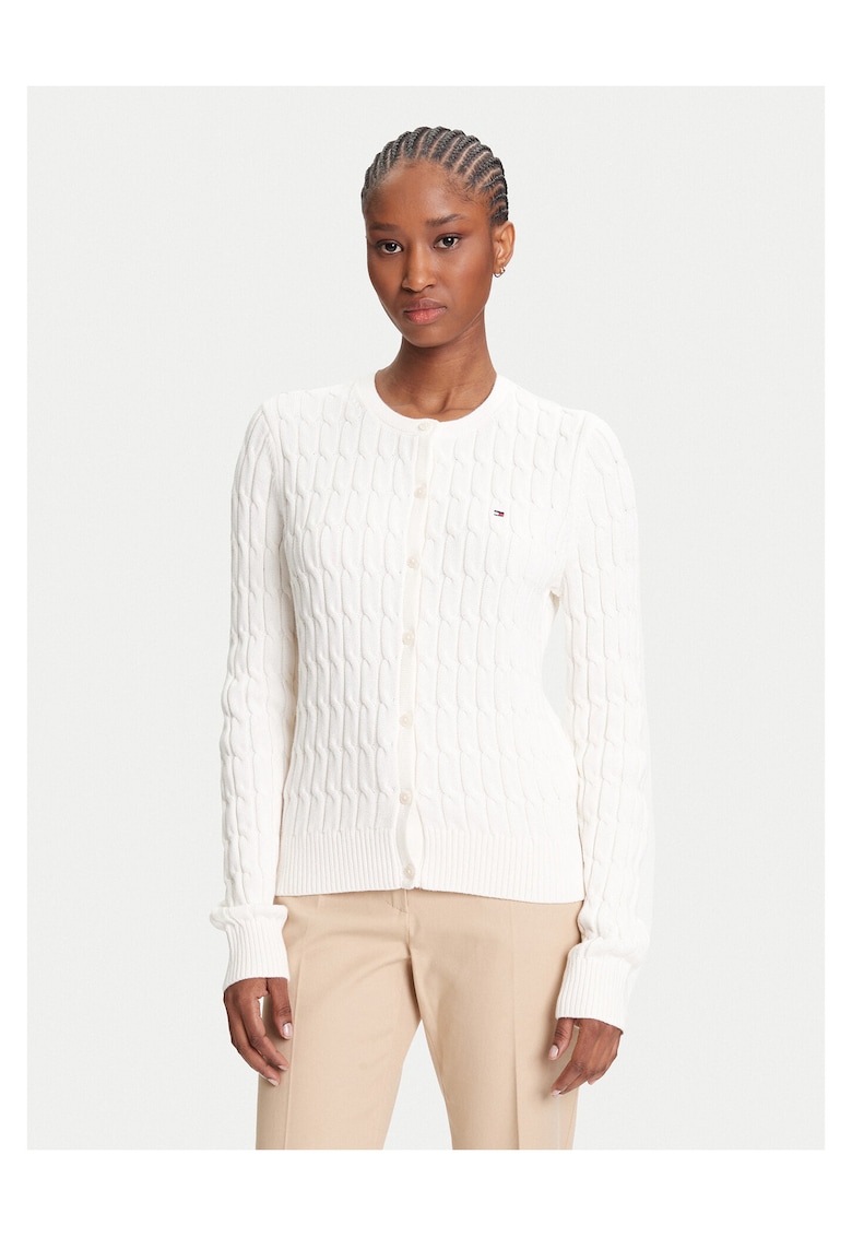 Cardigan de dama ecru -
