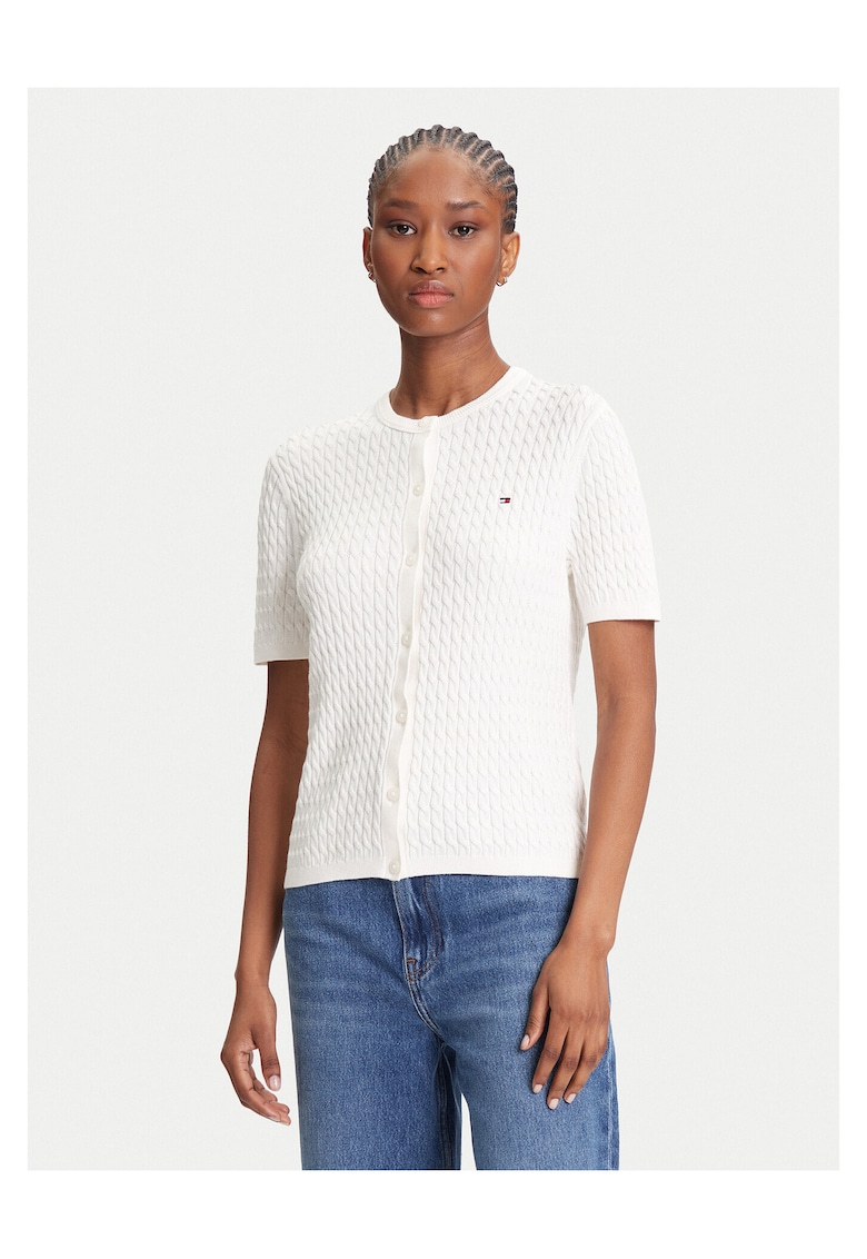 Cardigan de dama ecru -