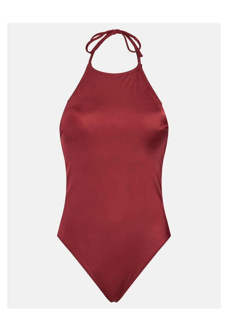 Costum de baie dama bordo