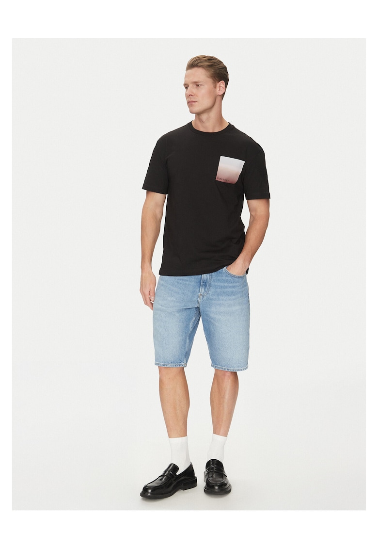Tricou pentru barbati - negru - bumbac