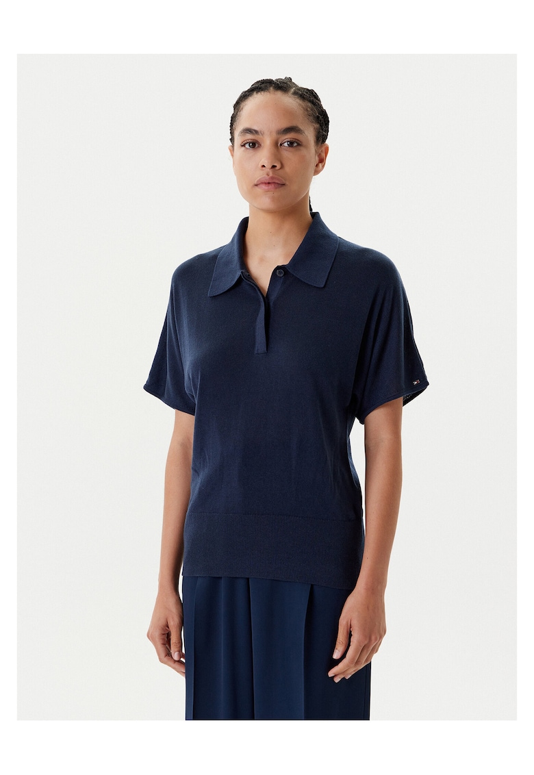 Tricou dama bleumarin - polo