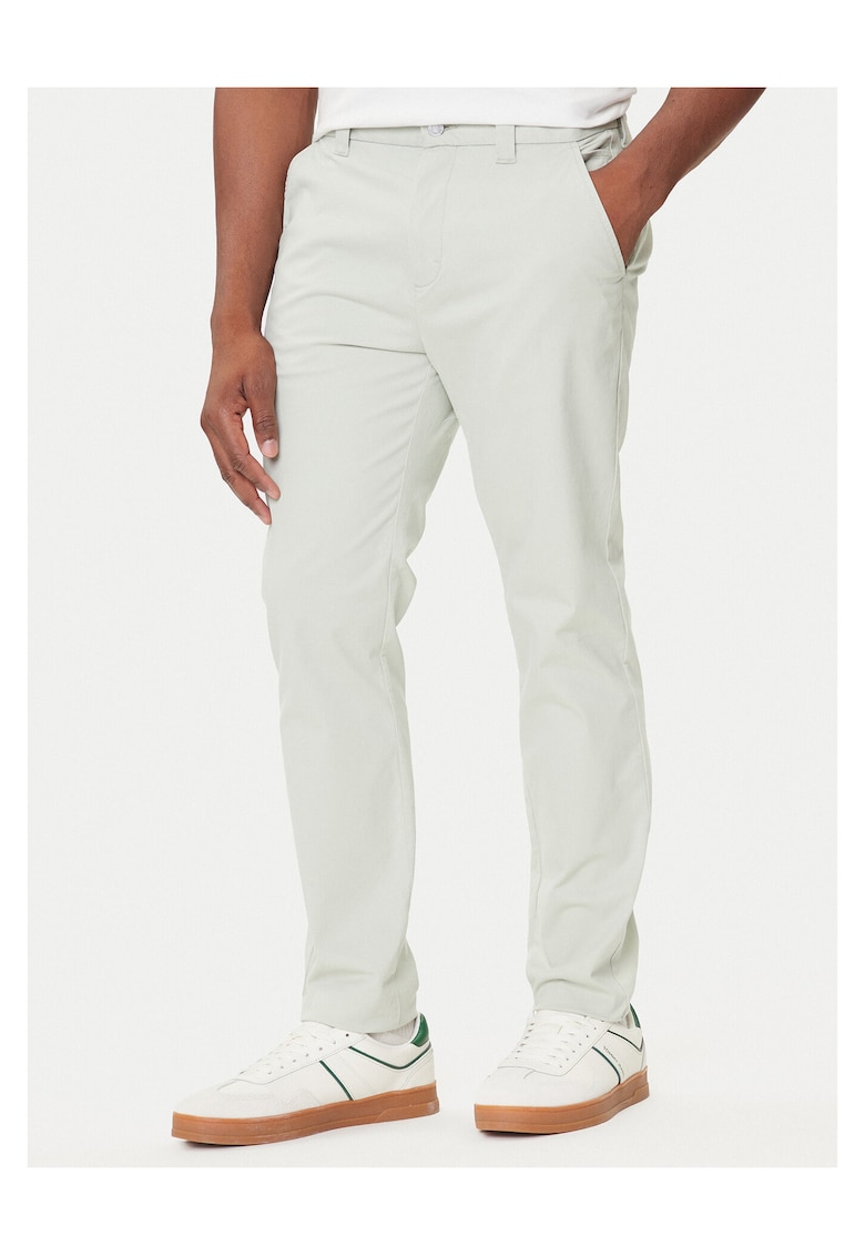 Pantaloni barbati - verde - chino