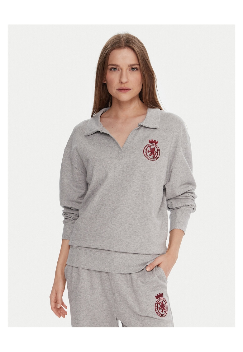 Hanorac dama - gri - textil
