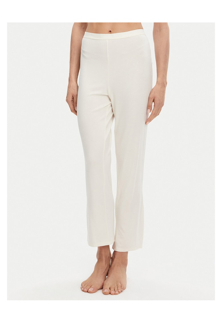 Pantaloni de pijama dama ecru