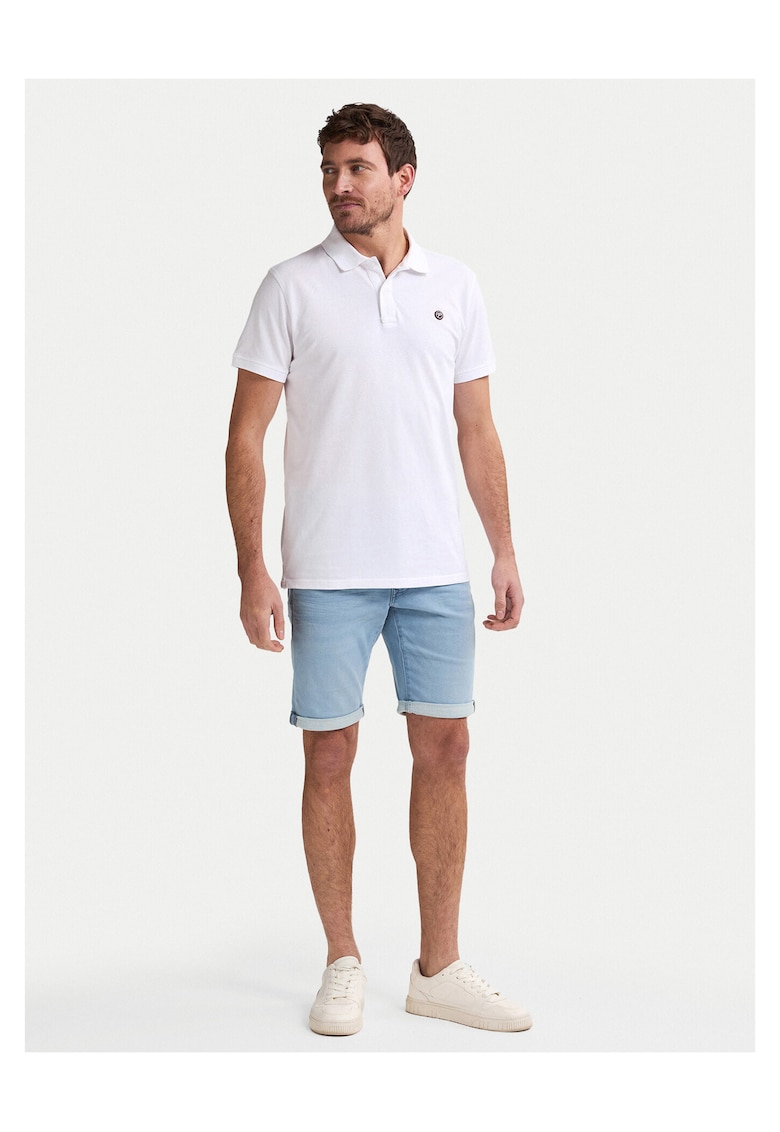 Tricou barbati alb - material bumbac