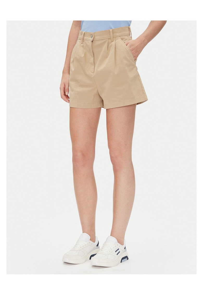 Pantaloni scurti pentru dama - bej
