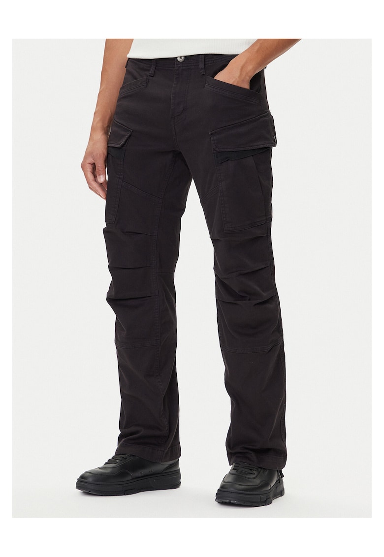 Pantaloni barbati - negru - material de calitate