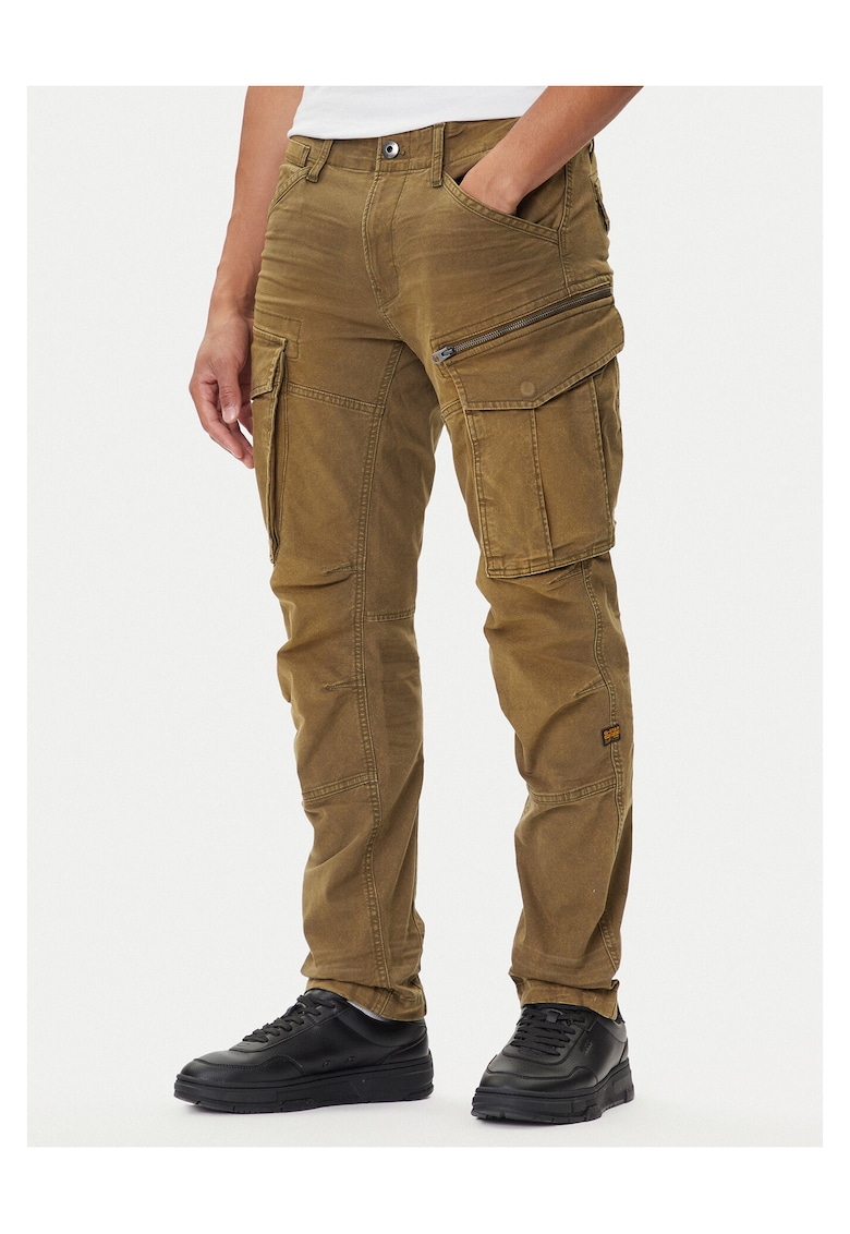 Pantaloni barbati - verde - material G-Star Raw -