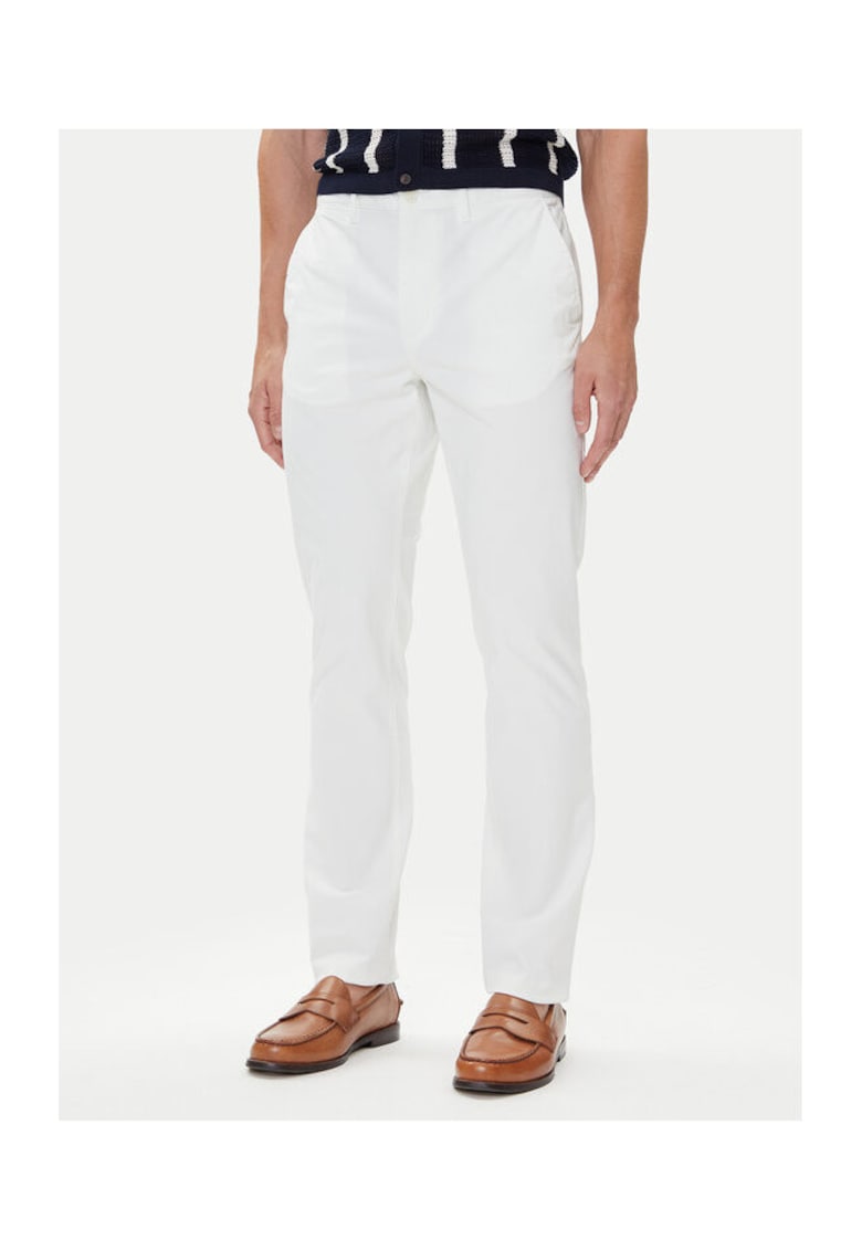 Pantaloni barbati - culoare alb - chino